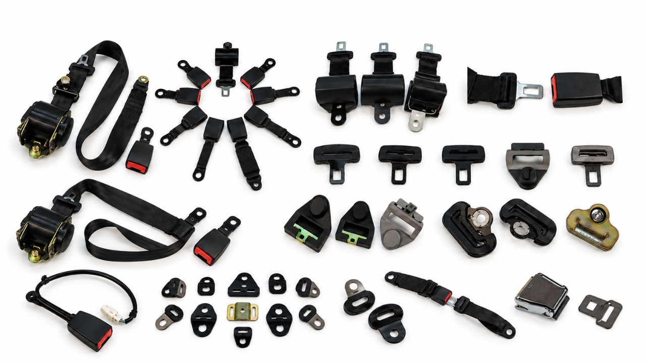 Complete Seat Belt Assemblies