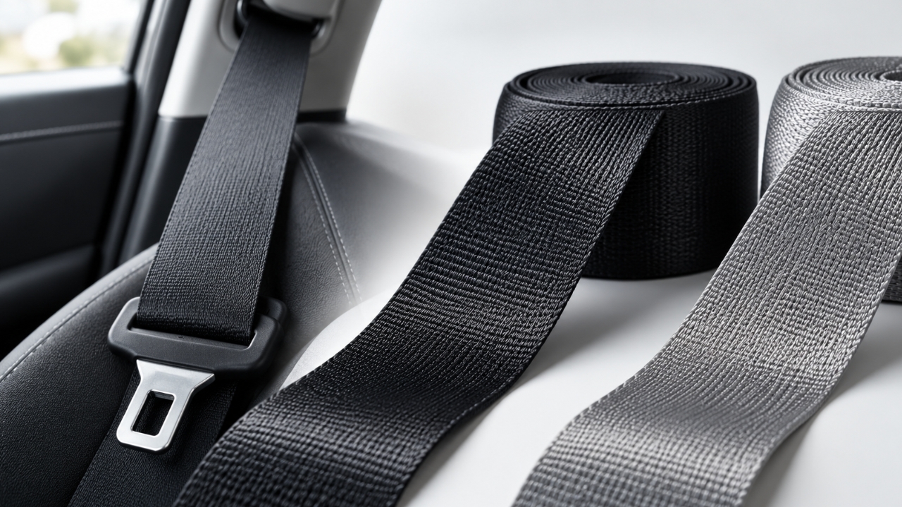 Seat Belt Strap Material