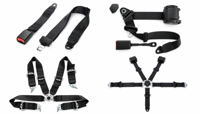 Common Types of Automotive Seat Belts
